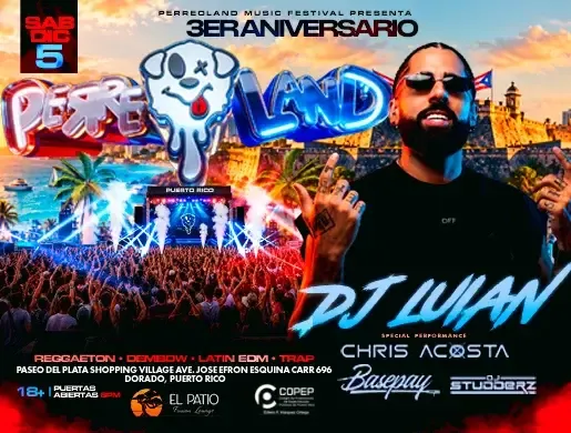 Perreo Land '3er Aniversario'