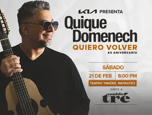 Quique Domenech 'Quiero Volver' 40 Aniversario