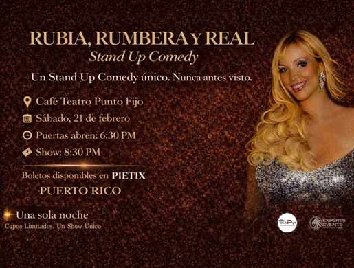 Rubia, Rumbera y Real