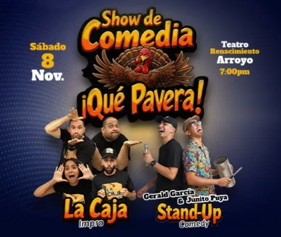 Show de Comedia: ¡Qué Pavera!