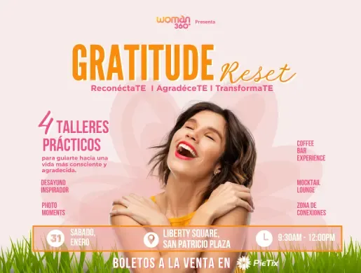 Woman 360 Gratitude Reset 