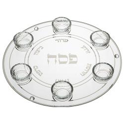 Glass & Crystal Passover Plate