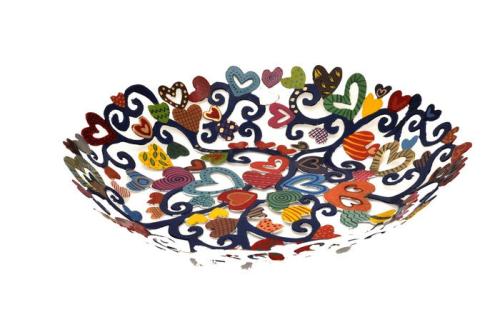 Yair Emanuel Laser Cut Bowl - Thumbnail 2