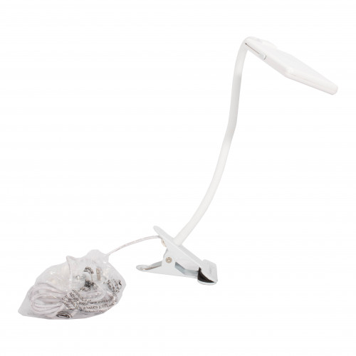 SHABBOSLITE® Clip-on LED Lamp - White Model SL1800 - (Box May Show Wear)