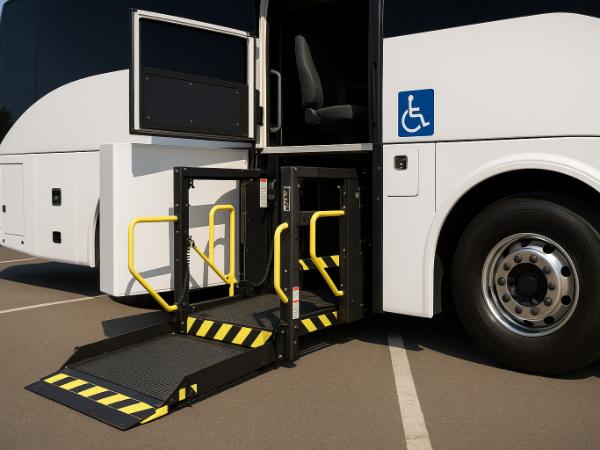 Oakland ADA accessible charter bus
