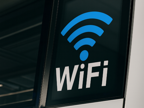 Oakland charter bus Wi-Fi