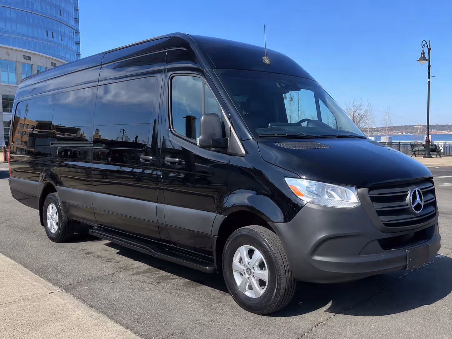 Exterior of Sprinter Van in Bridgeport