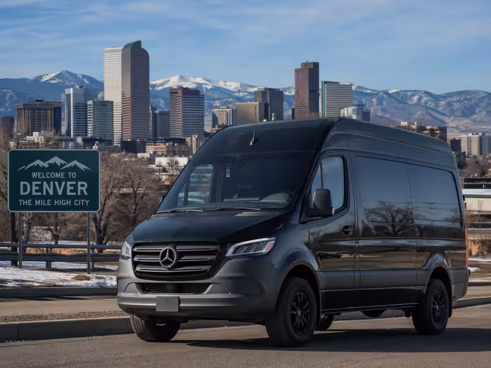 Exterior of Sprinter Van in Broomfield