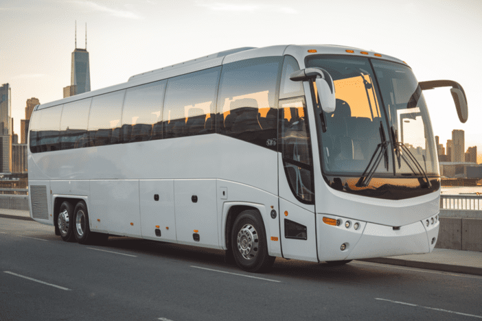 employee transportation charter bus