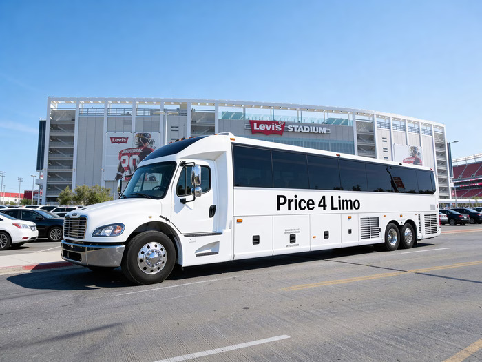Vista charter bus from Price 4 Charter Buses & Limos