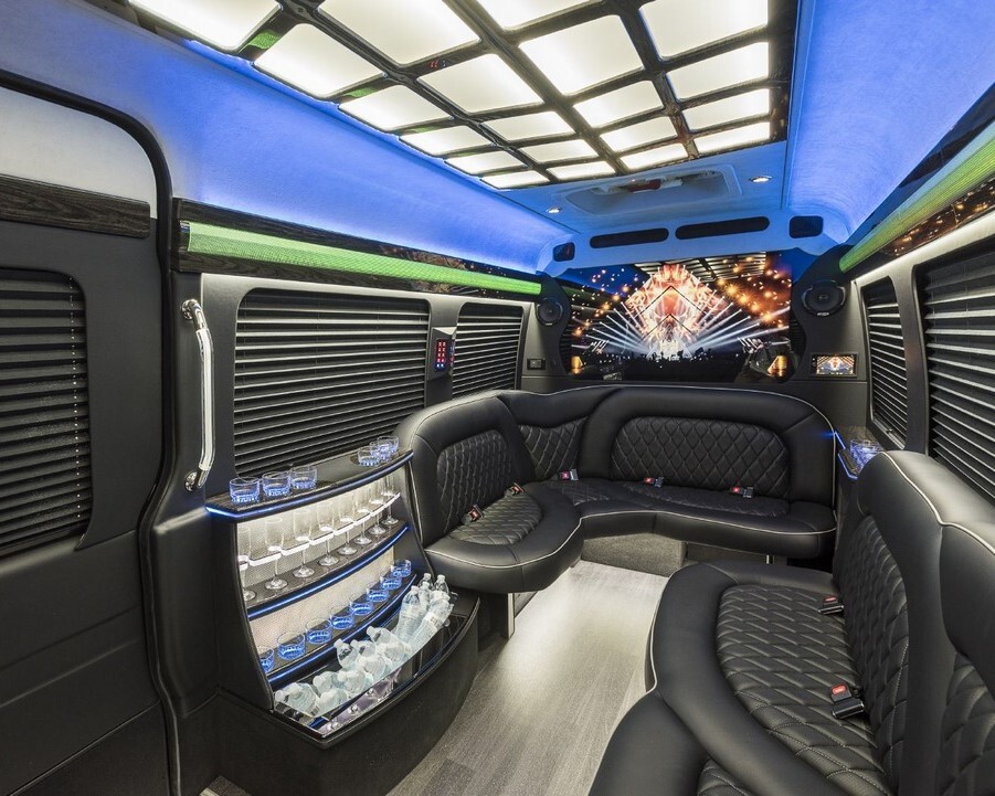 price4limo party bus interior