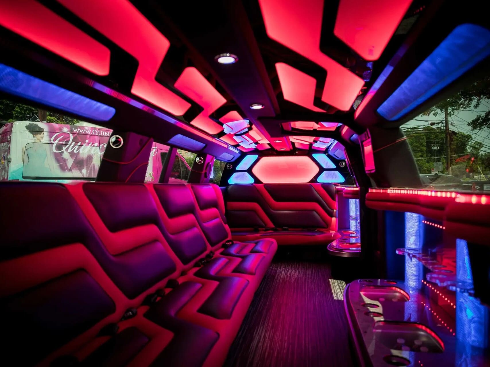 Infiniti Limousine Interior Atlanta