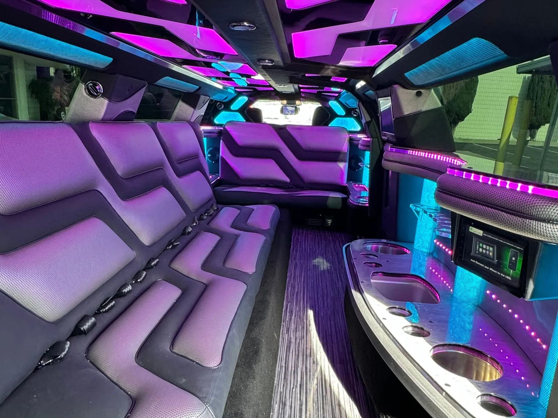 Jeep Limo Interior Atlanta