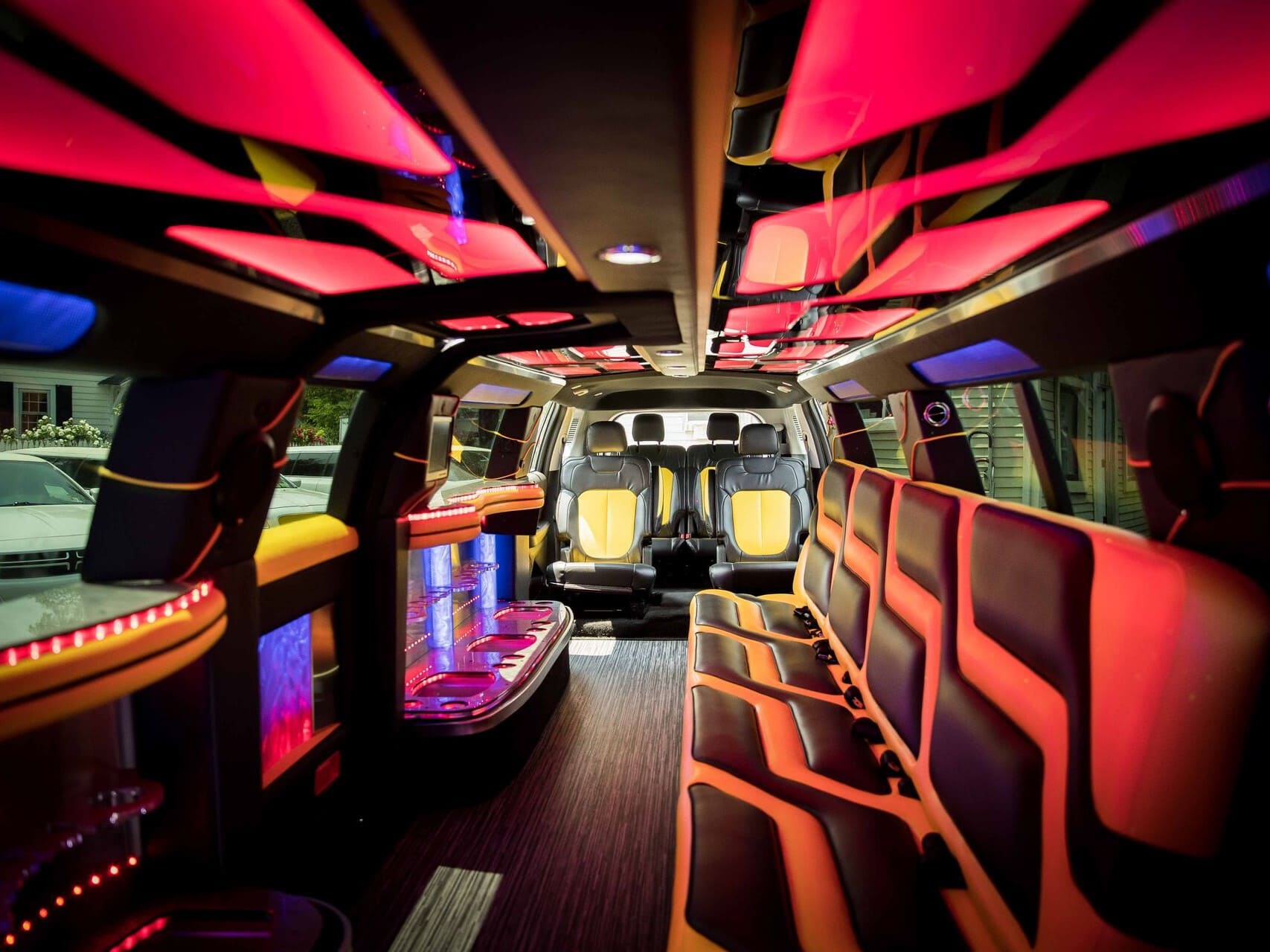 Mercedes Limousine Interior Atlanta