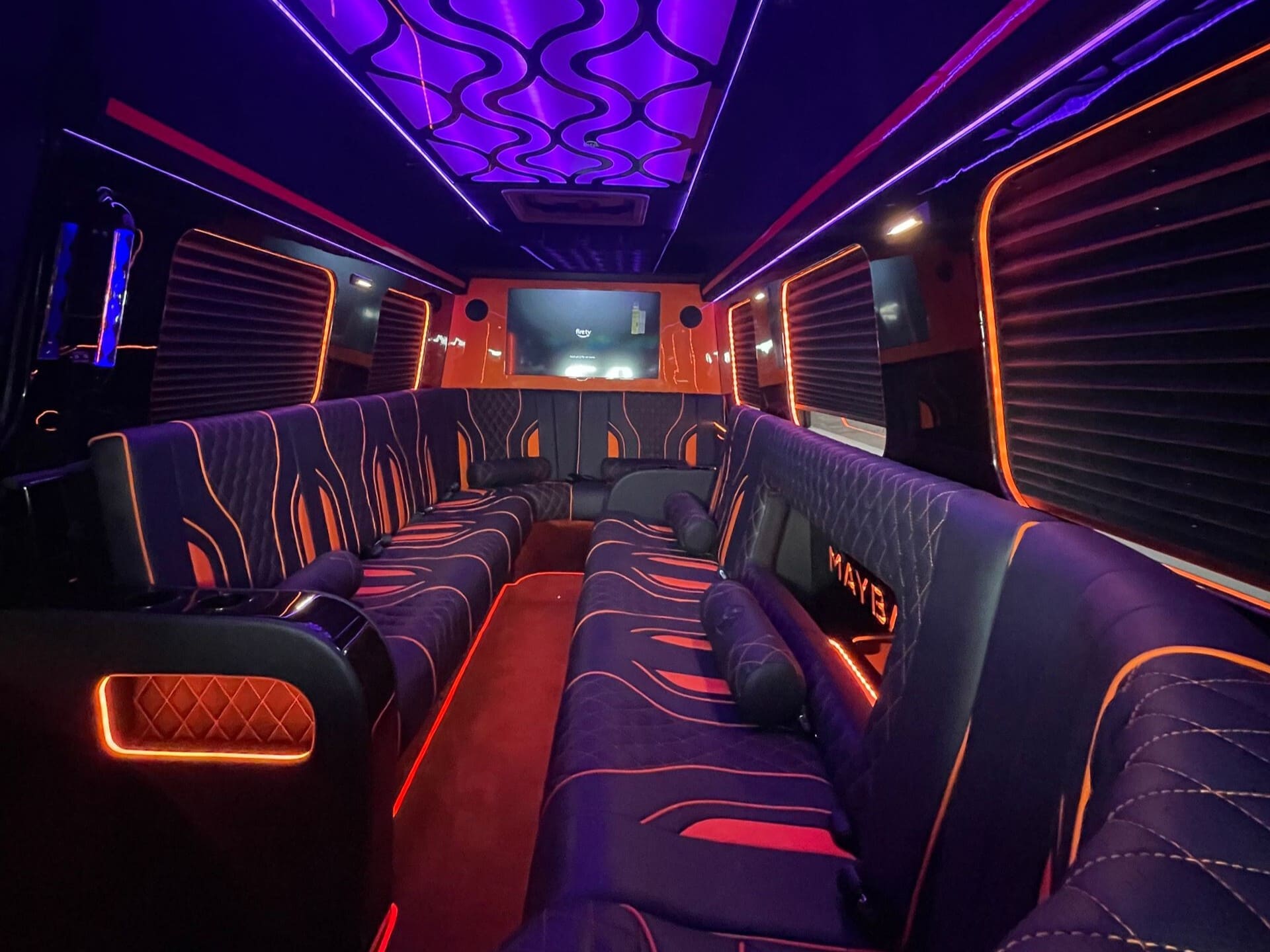 Mercedes Sprinter Limousine Interior Atlanta