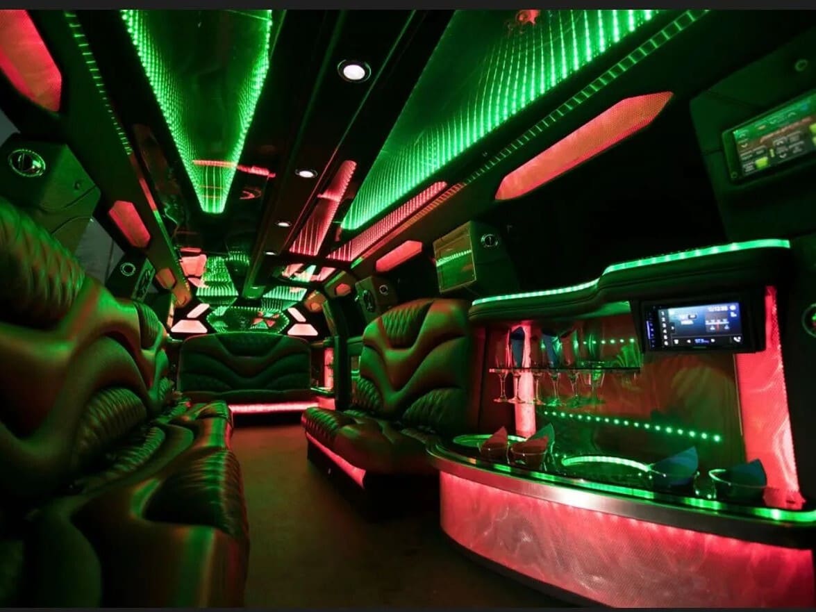 Porsche Limo Interior Atlanta