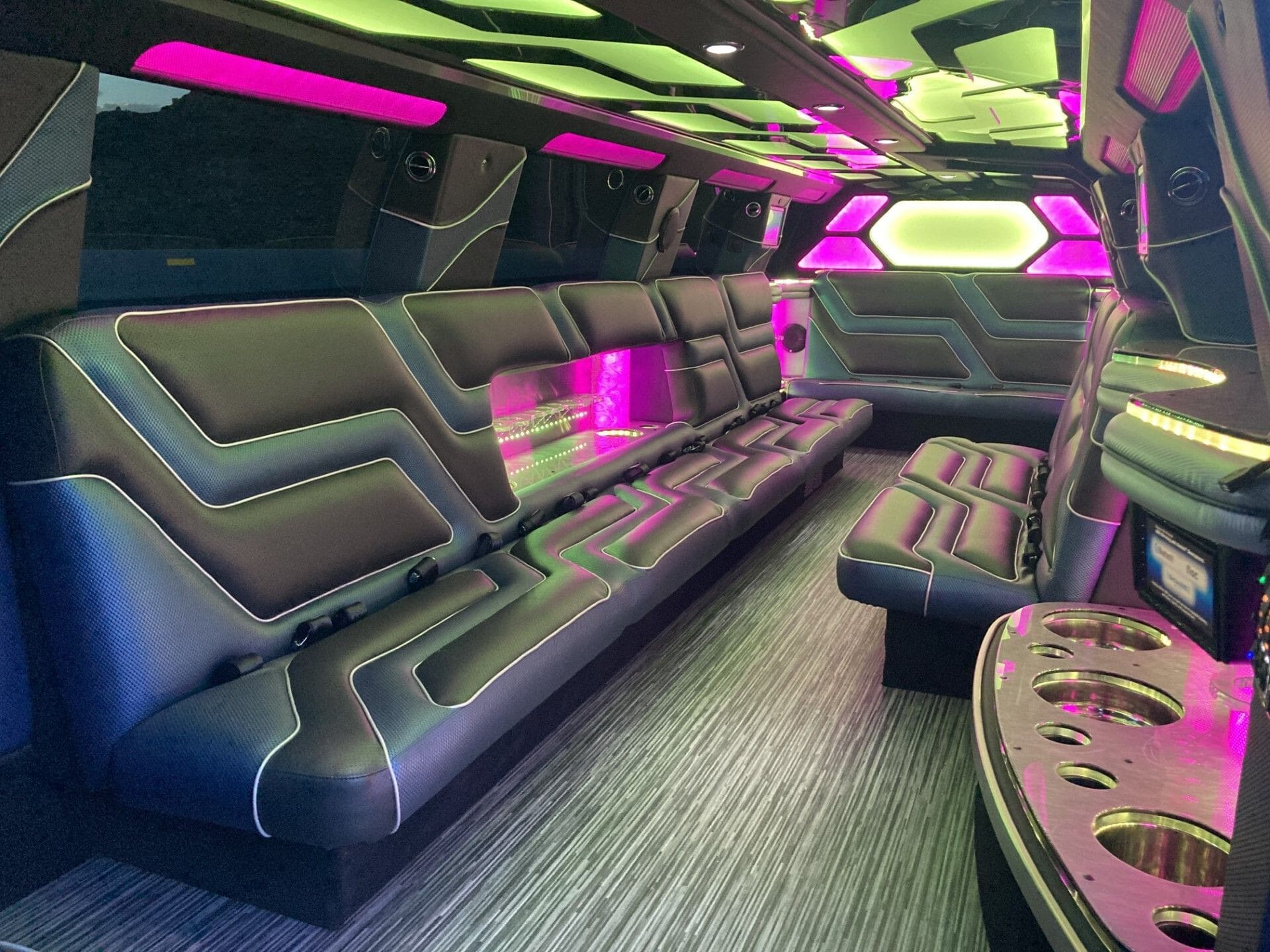 Range Rover Limo Interior Atlanta
