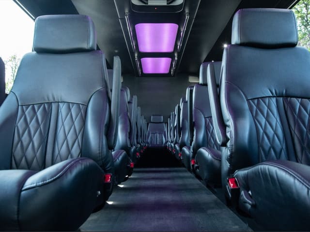 40-45 Passenger School Buses interior