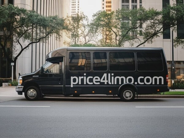Price 4 Limo Black 22 Passenger Party Bus