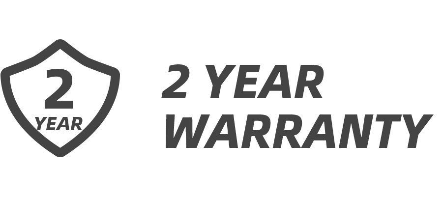 2 year warranty