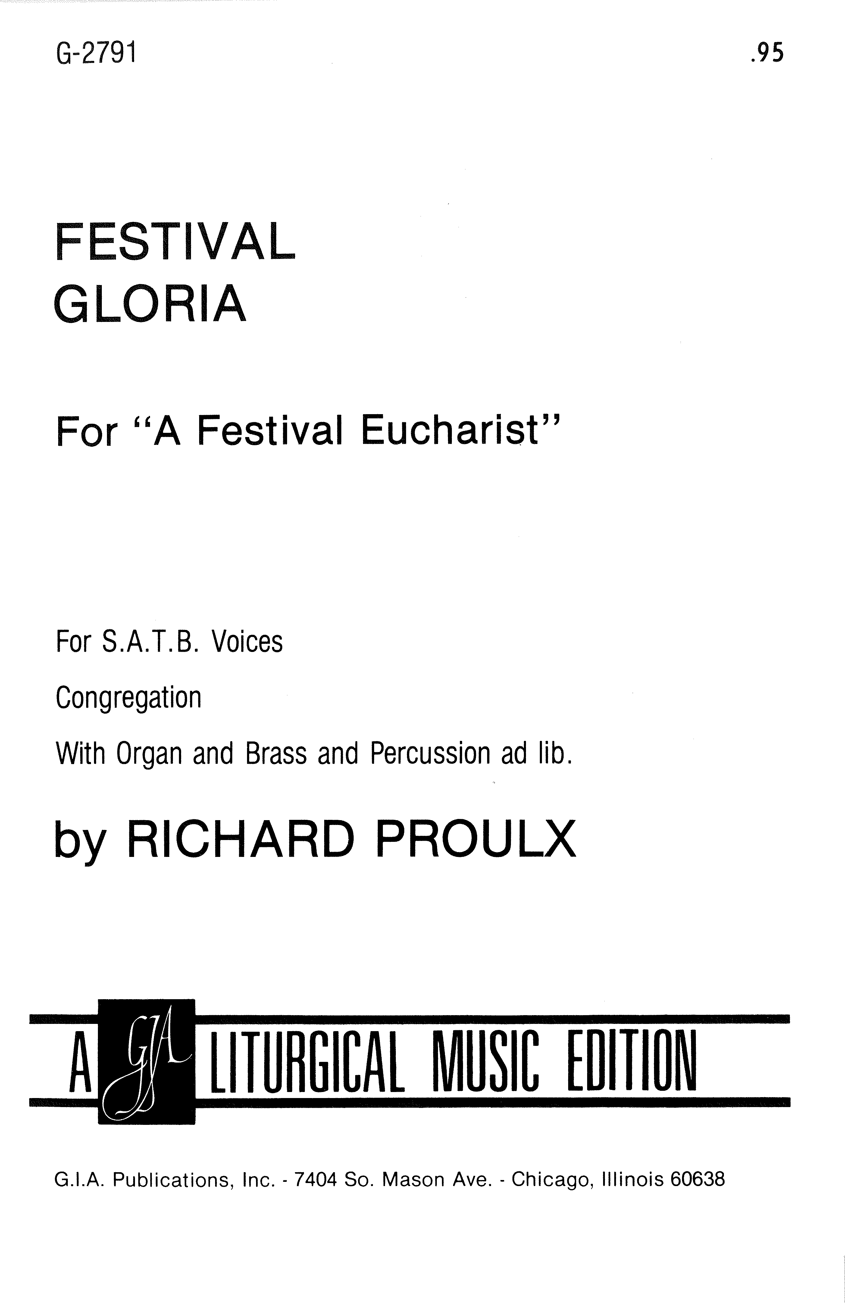 GIA Publications - Festival Gloria