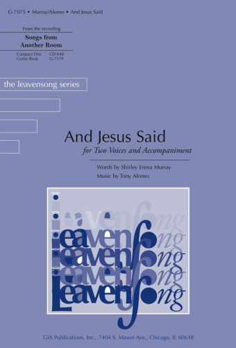And Jesus Said - Instrument edition