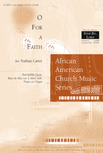 O for A Faith - Full Score and Parts
