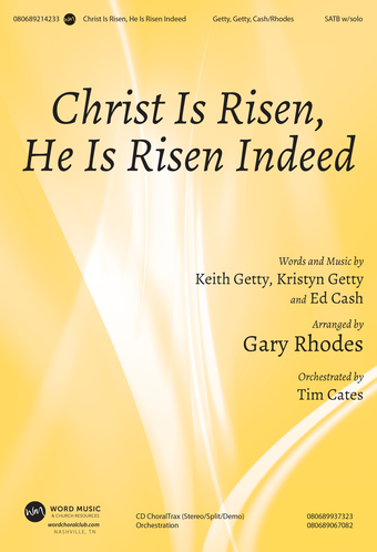 Christ Is Risen, He Is Risen Indeed - CD ChoralTrax
