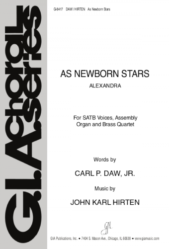 As Newborn Stars - Full Score and Parts
