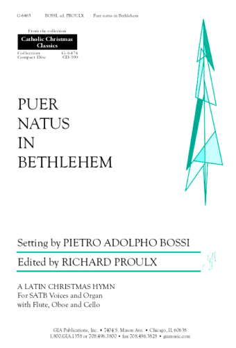 Puer natus in Bethlehem - Instrument edition