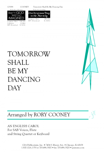 Tomorrow Shall Be My Dancing Day - Instrument edition