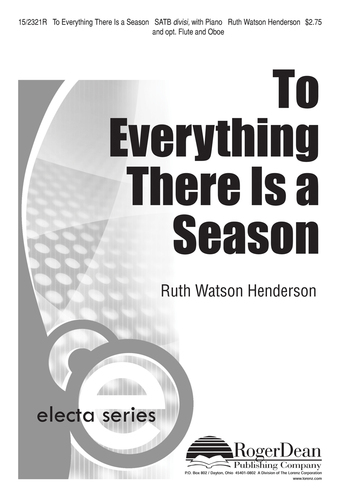 To Everything There Is a Season