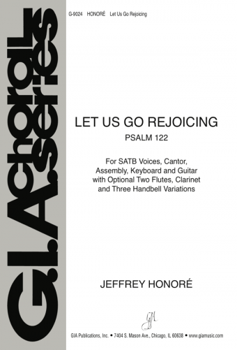 Let Us Go Rejoicing - 3, 4, or 5 octaves Handbell edition