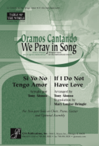 Si Yo No Tengo Amor / If I Do Not Have Love - Guitar edition