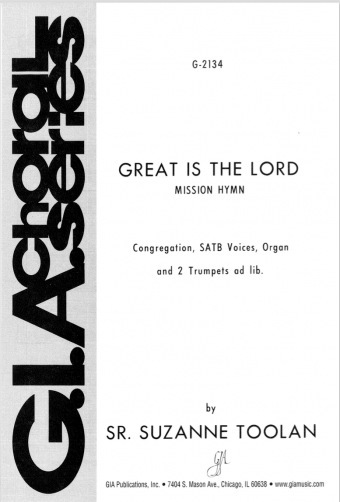 Great is the Lord - SATB edition
