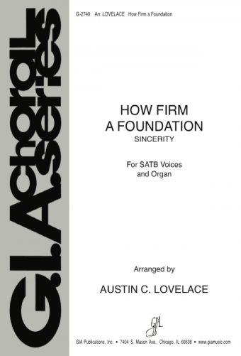 How Firm a Foundation