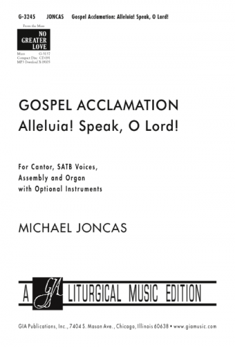 Gospel Acclamation - Full Score and Parts