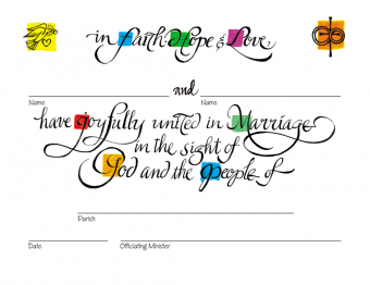 Certificate - Marriage