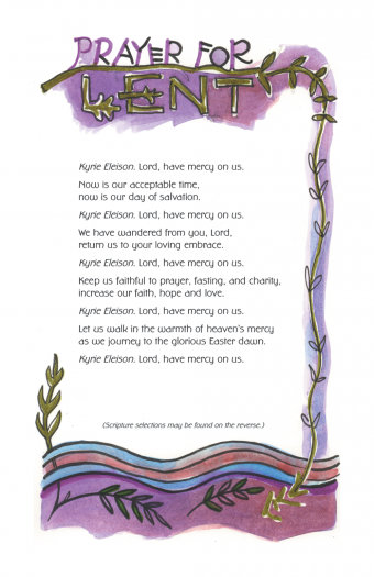 Prayer for Lent
