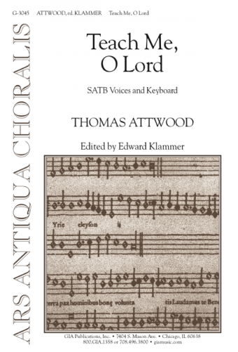 Teach Me, O Lord