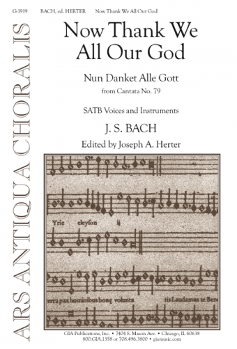 Now Thank We All Our God - Instrument edition