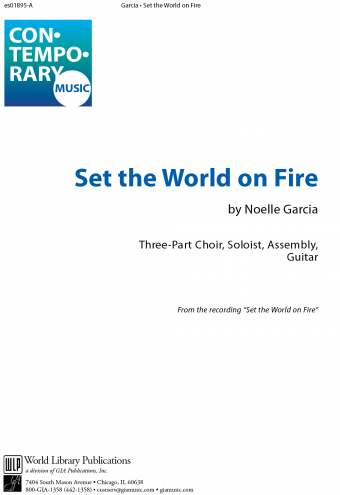 Set the World on Fire - Lead Sheet