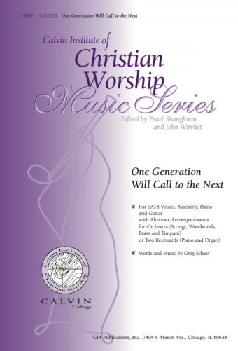 One Generation Will Call to the Next - Full Score and Parts