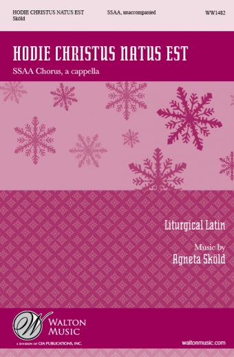 Hodie Christus natus est (SSAA)