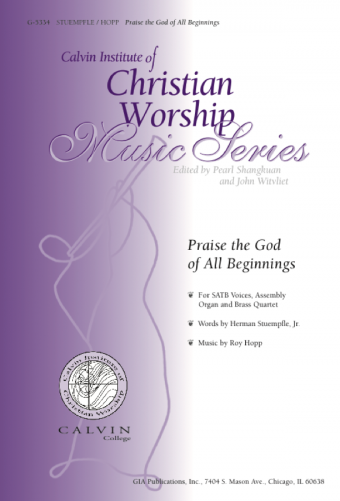 Praise the God of All Beginnings - Instrument edition