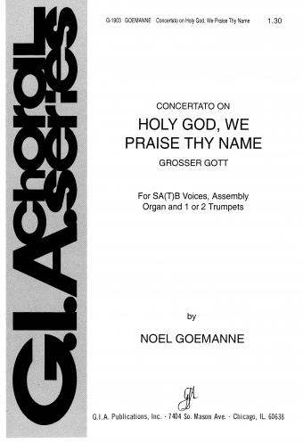 Holy God, We Praise Thy Name