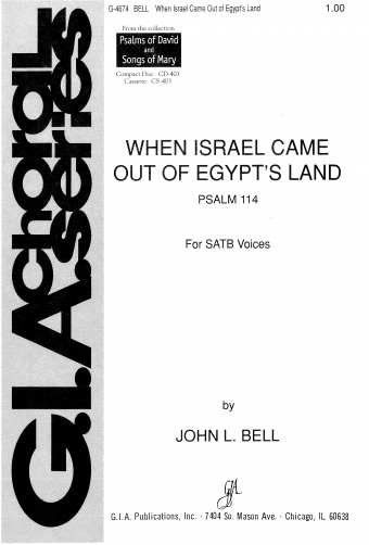 When Israel Came Out of Egypt’s Land