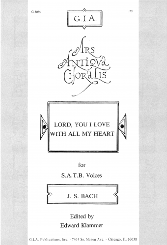 Lord, You I Love with All My Heart