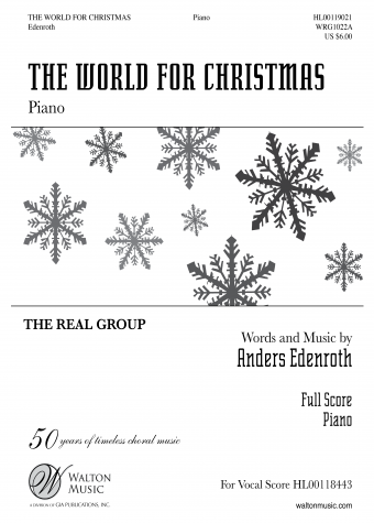 The World for Christmas (SATB - Full Score and Piano Part)
