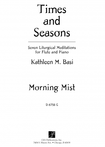 Times and Seasons: Morning Mist | Download Edition